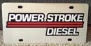 Ford Power Stroke Turbo Diesel 6.0 s/s plate